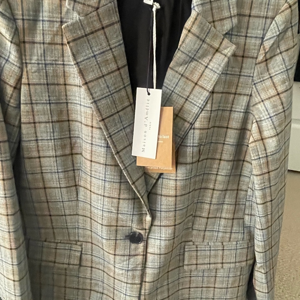 Plaid Blazer - Picture 8 of 10